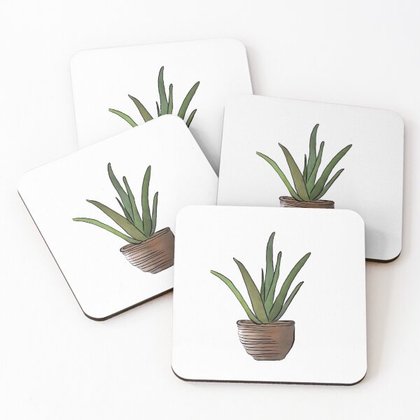 Item preview, Aloe Vera Plant Watercolor Illustration designed and sold by laurenthimmesch.