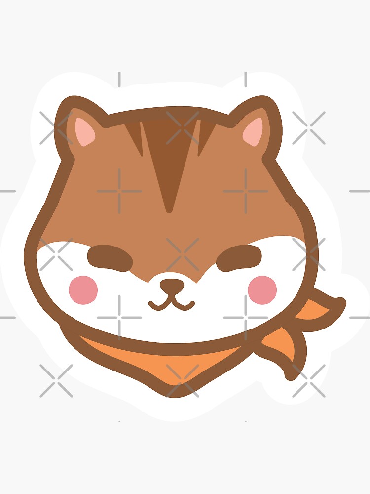 Cute Chibi Hamster Head\