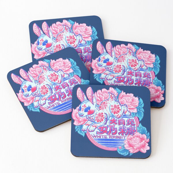 Item preview, White Rabbit Peony Prince designed and sold by the-fairweather.