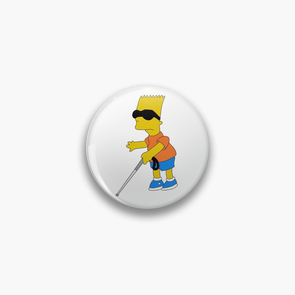 sad boy bart Pin for Sale by Drayziken