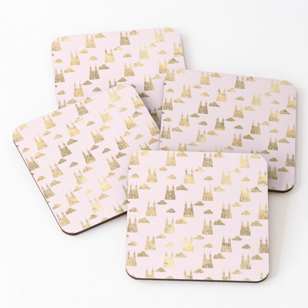 Item preview, Pink and Gold Princess Pattern designed and sold by digitalvintage.