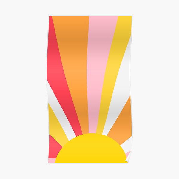 Sun Rays Poster