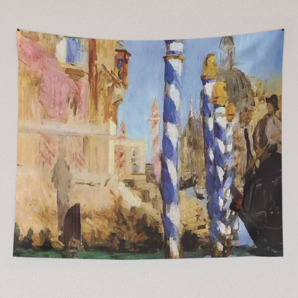 Item preview, Edouard Manet | The Grand Canal designed and sold by badguyduh.