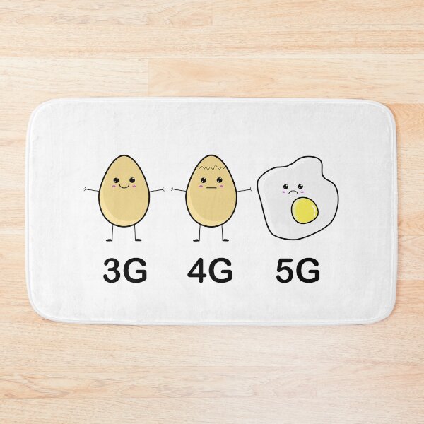 Item preview, Kawaii Egg gets 5G Tower Radiation Shirt designed and sold by Dan66.
