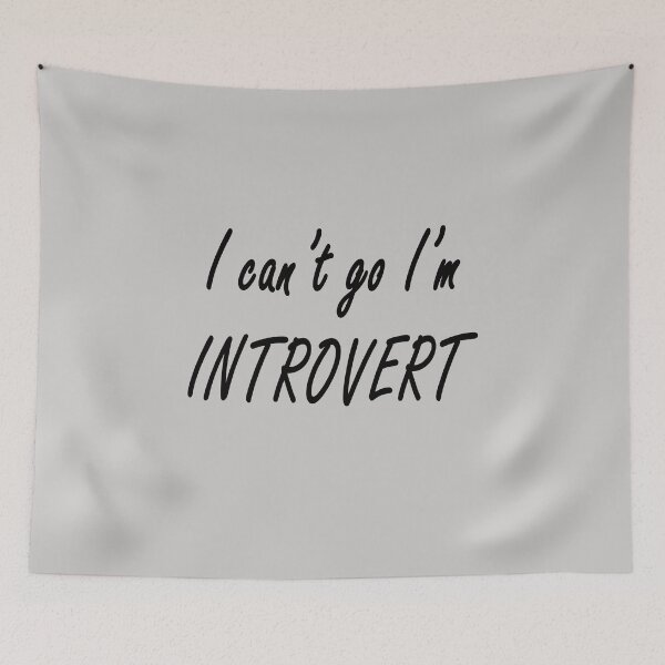 Item preview, I can not go, I am introvet / asocial / Stay At Home / Quarantine Life designed and sold by Polokat.