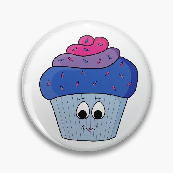 Item preview, Bi Muffin – Pride Muffins Series designed and sold by AlexVR.