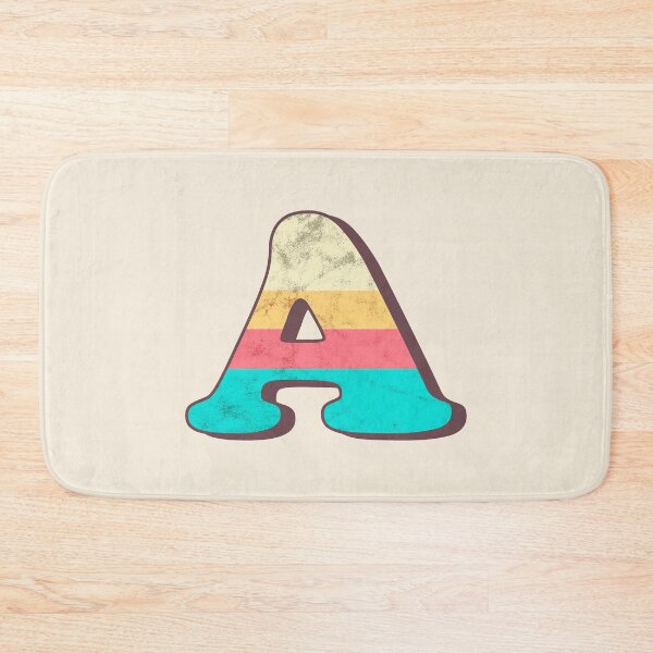 Item preview, A letter, vintage alphabet, typography, font designed and sold by OkihanaShop.