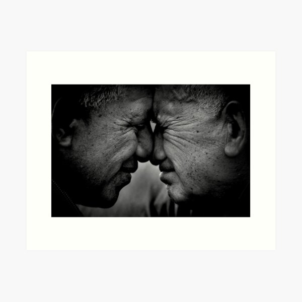 Hongi Art Print