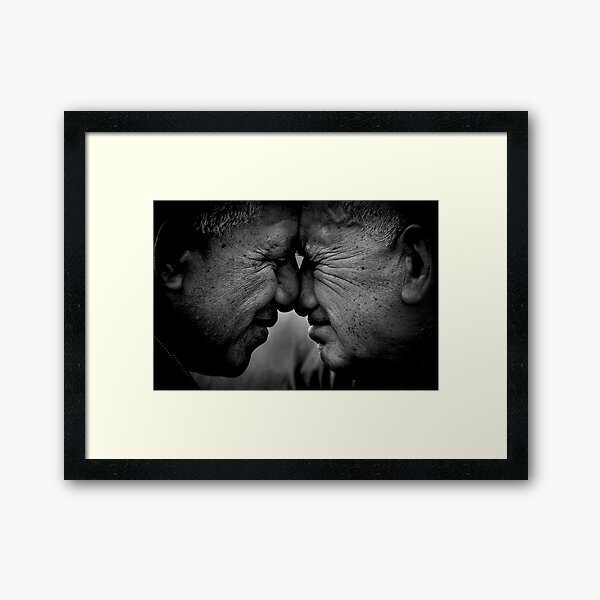 Hongi Framed Art Print