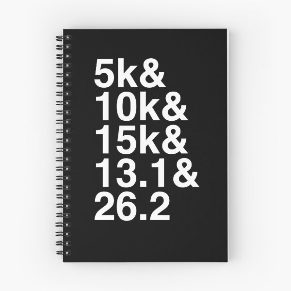 Item preview, Running Race Distances, 5k to Marathon designed and sold by murialbezanson.