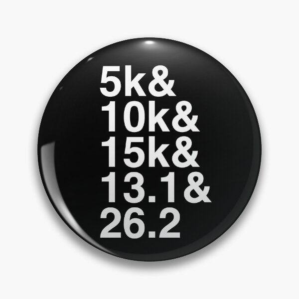 Item preview, Running Race Distances, 5k to Marathon designed and sold by murialbezanson.