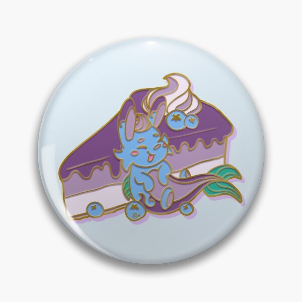 Item preview, Faux Enamel Blueberry Cheescake designed and sold by MynnuB.