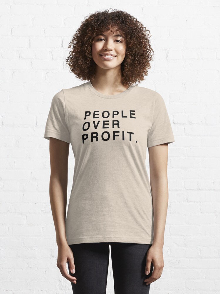 people over profit t shirt