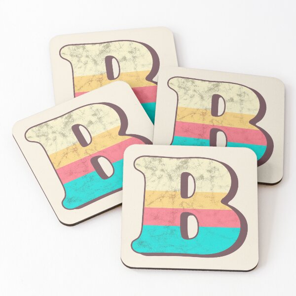 Item preview, B letter, vintage alphabet, typography, font designed and sold by OkihanaShop.