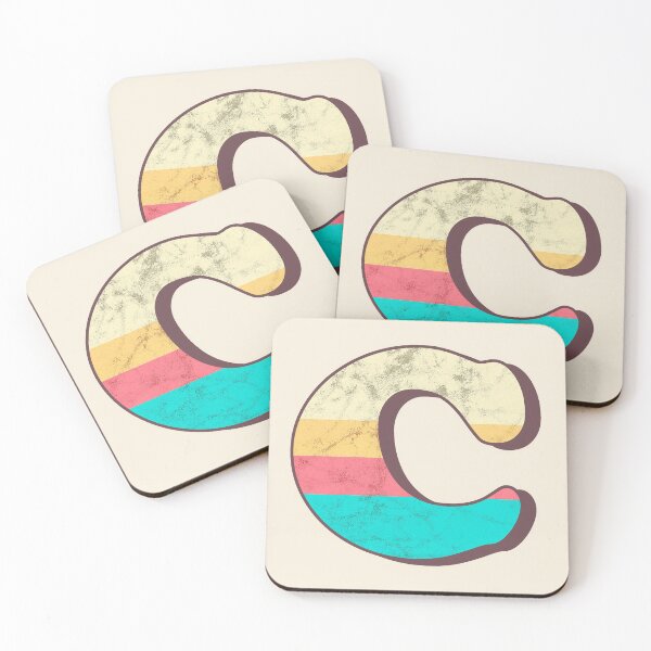 Item preview, C letter, vintage alphabet, typography, font designed and sold by OkihanaShop.
