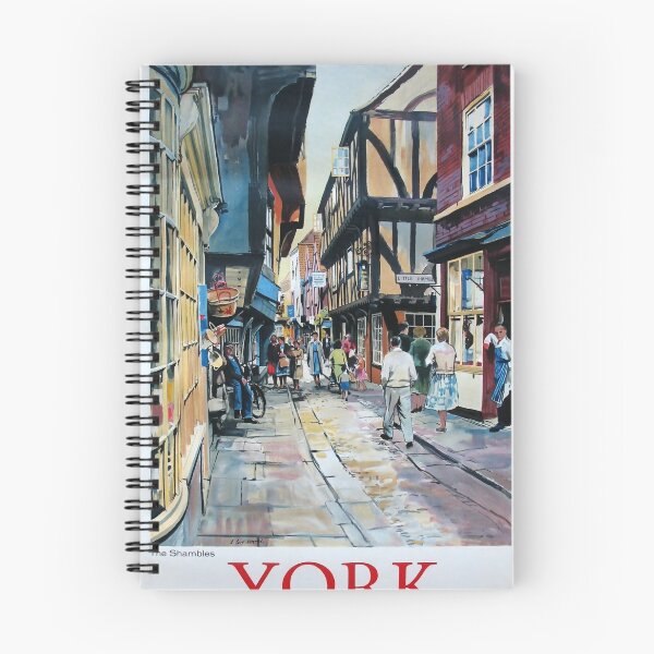 Item preview, York vintage travel poster designed and sold by stickart-marek.