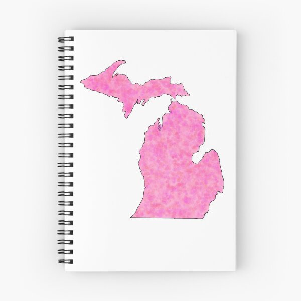 Item preview, Michigan - Pink (v.1) designed and sold by sydneykelley01.