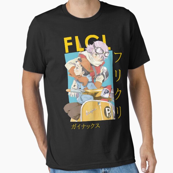 Vista previa del artículo con la obra «FLCL Fooly Cooly Haruko Naota Tarjeta Anime», diseñado y vendido por kino-san.