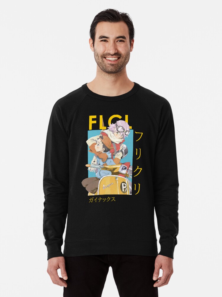 FLCL Fooly Cooly Haruko Naota Card Anime Lightweight Sweatshirt