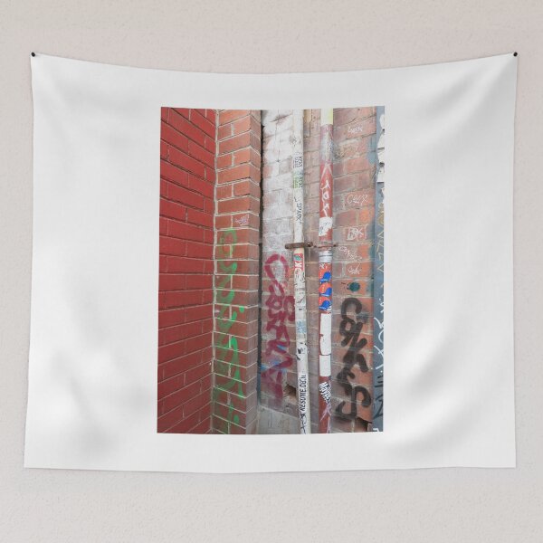 Item preview, Graffiti on brick wall, Melbourne Lane. designed and sold by Anne Scantlebury.
