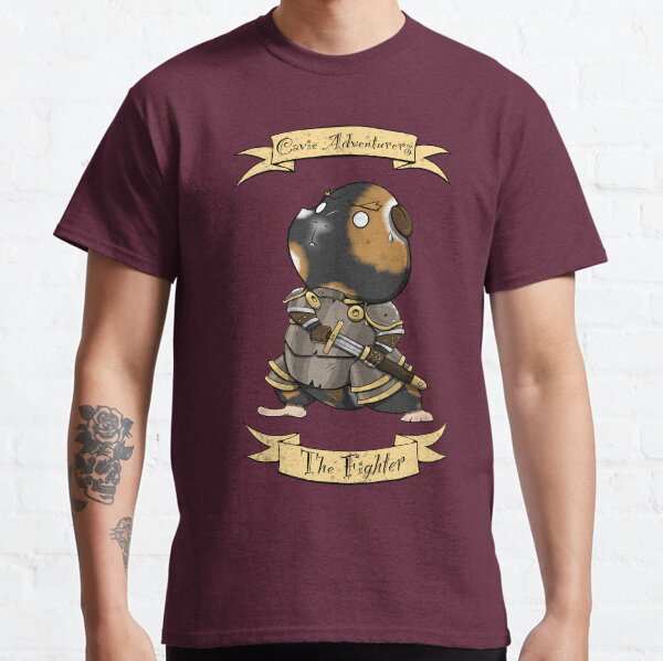 Cavie Adventurers - The Fighter Classic T-Shirt