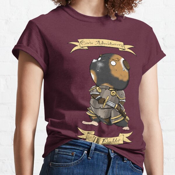 Cavie Adventurers - The Fighter Classic T-Shirt