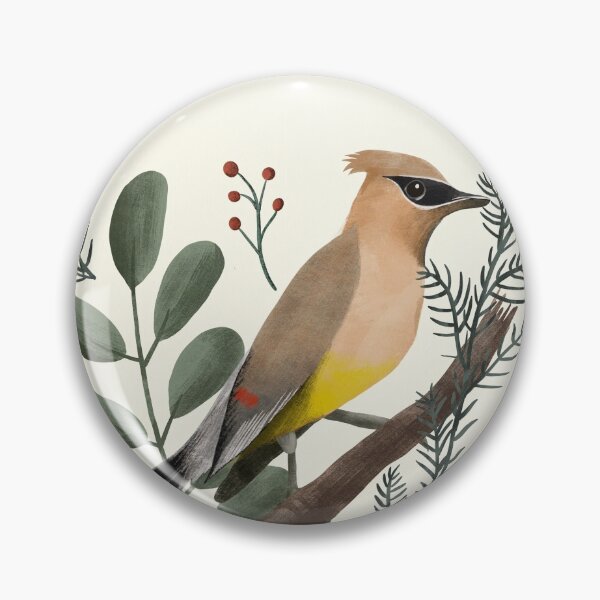 Item preview, Cedar Waxwing designed and sold by Mrs-Otter.
