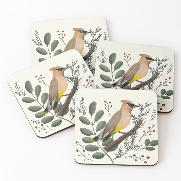 Item preview, Cedar Waxwing designed and sold by Mrs-Otter.