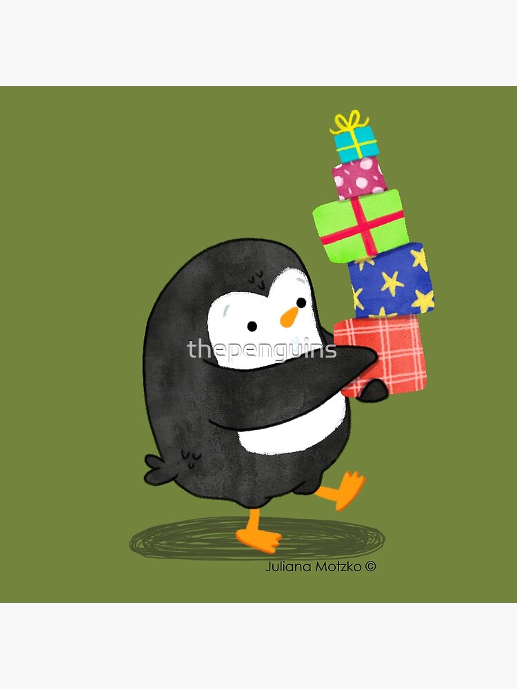 Penguin with some Gifts by thepenguins