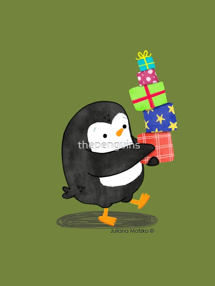 Penguin with some Gifts by thepenguins