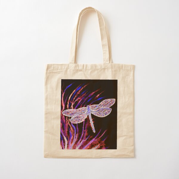Midnight Flight Cotton Tote Bag