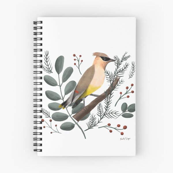 Item preview, Ala de cera de cedro designed and sold by Mrs-Otter.