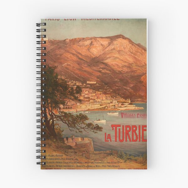 Item preview, La Turbie vintage travel poster designed and sold by stickart-marek.