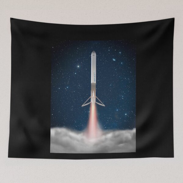 Item preview, Space X Rocket Booster Falcon 9 designed and sold by granimatedesign.