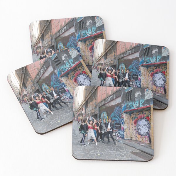 Item preview, Posing for a photo, Melbourne street. designed and sold by Anne Scantlebury.