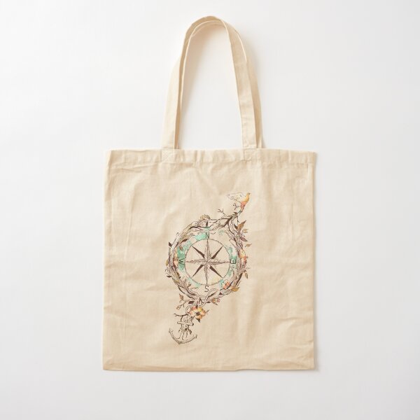 Bon Voyage Cotton Tote Bag