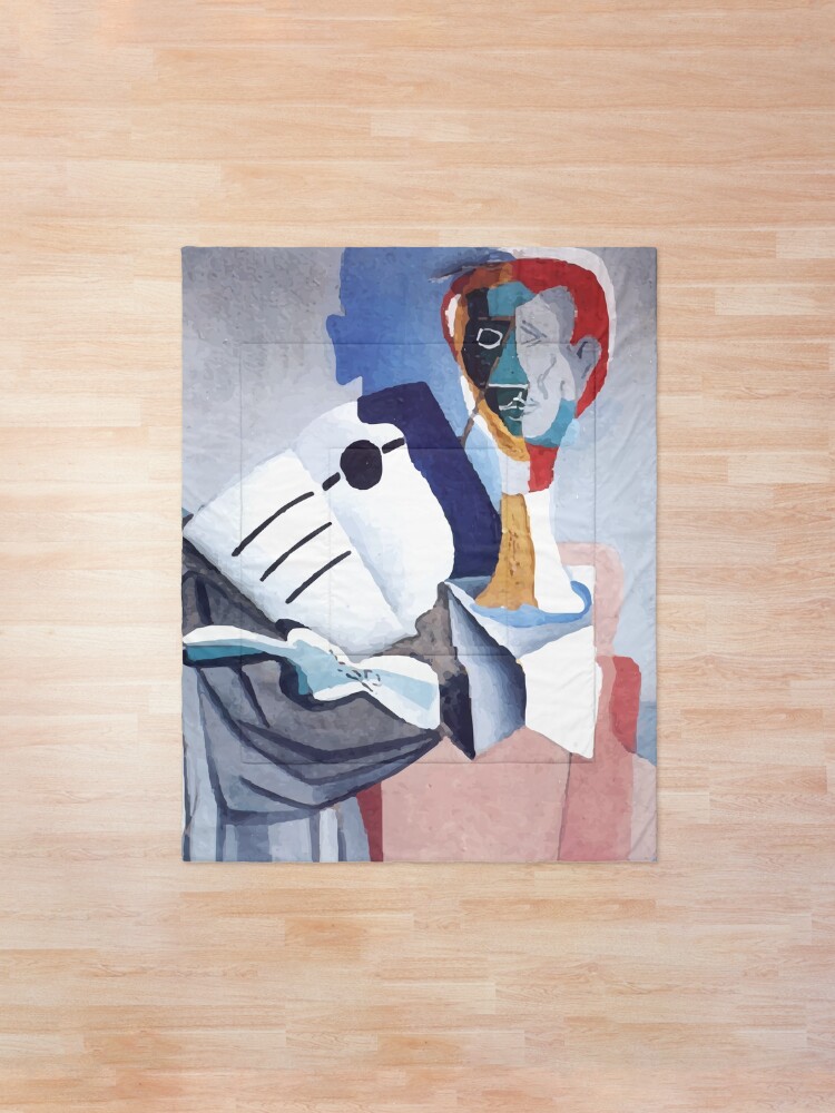 Alternate view of Salvador Dali | Homage to Erik Satie Comforter