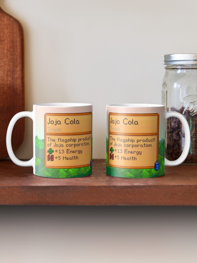 Stardew Valley Joja Cola Mug By Popdia Redbubble