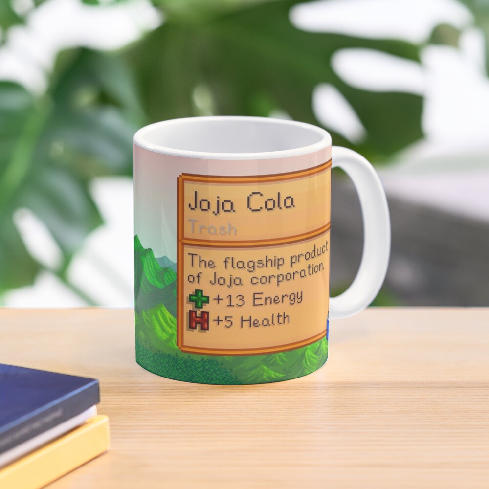 Stardew Valley Joja Cola Mug By Popdia Redbubble