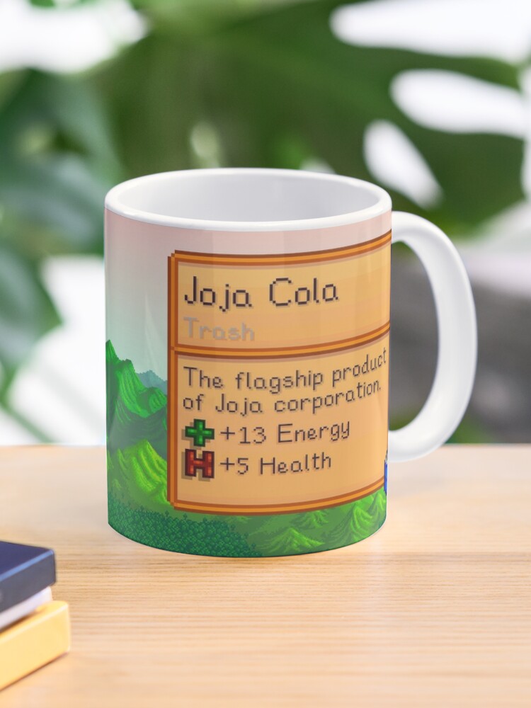 Taza Stardew Valley Joja Cola De Popdia Redbubble