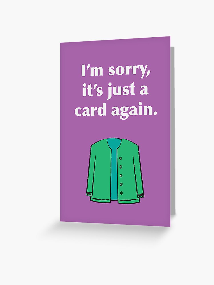 Thumbnail 1 of 2, Greeting Card, Card Again designed and sold by samedog.