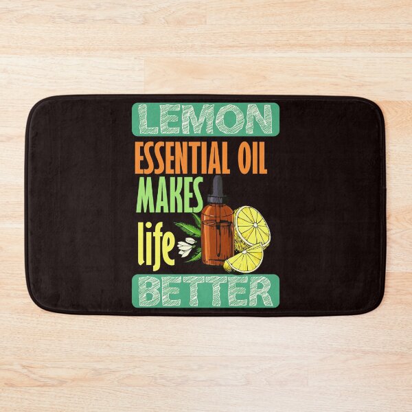Item preview, LEMON ESSENTIAL OIL MAKES LIFE BETTER designed and sold by dhajr.