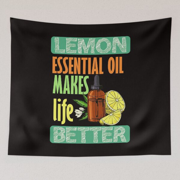 Item preview, LEMON ESSENTIAL OIL MAKES LIFE BETTER designed and sold by dhajr.