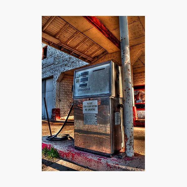 Item preview, Abandoned Gas Pump  designed and sold by Kgphotographics.