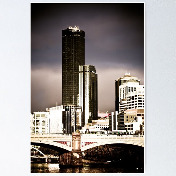 Item preview, Melbourne across the Yarra designed and sold by AndrewWilson.