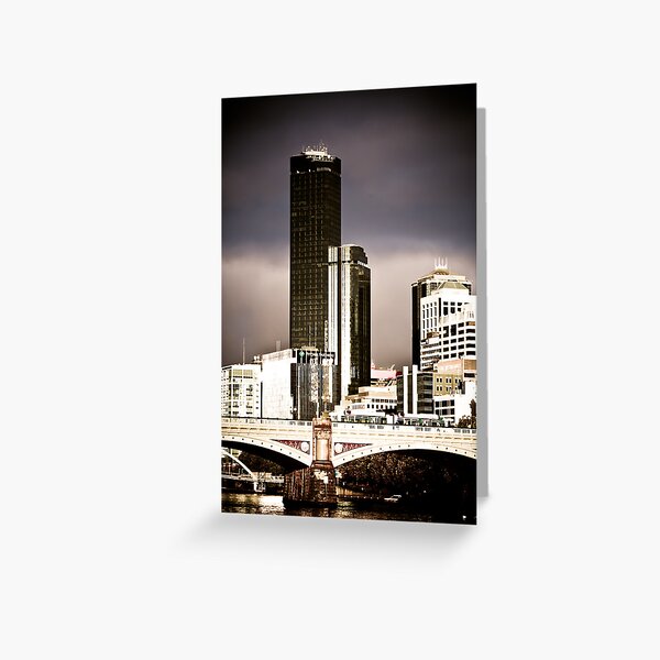 Item preview, Melbourne across the Yarra designed and sold by AndrewWilson.