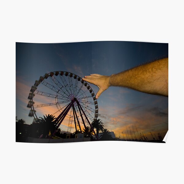 Stop the wheel Poster