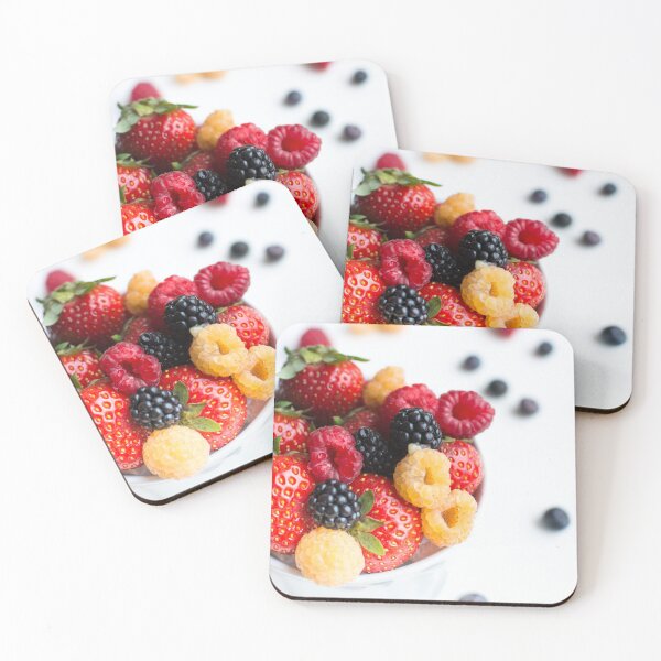 Item preview, BEST SELLER - Colorful healthy fresh berries in a cup designed and sold by isurudinushaper.