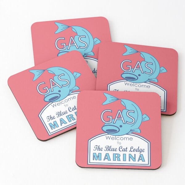Item preview, The Blue Cat Lodge - Ozark - Faded Red designed and sold by SkyBluePhotos.