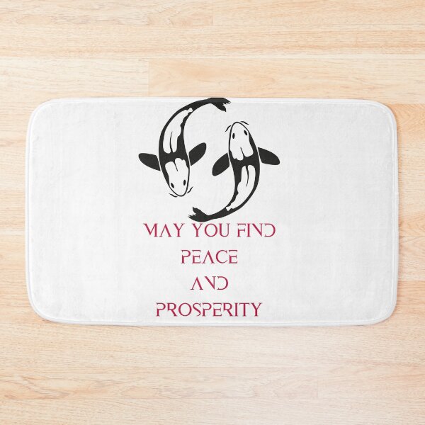 Item preview, may you find peace and prosperity designed and sold by Souperjumble.